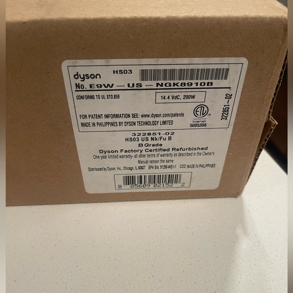 Dyson corrale hair straightener - Picture 2 of 3